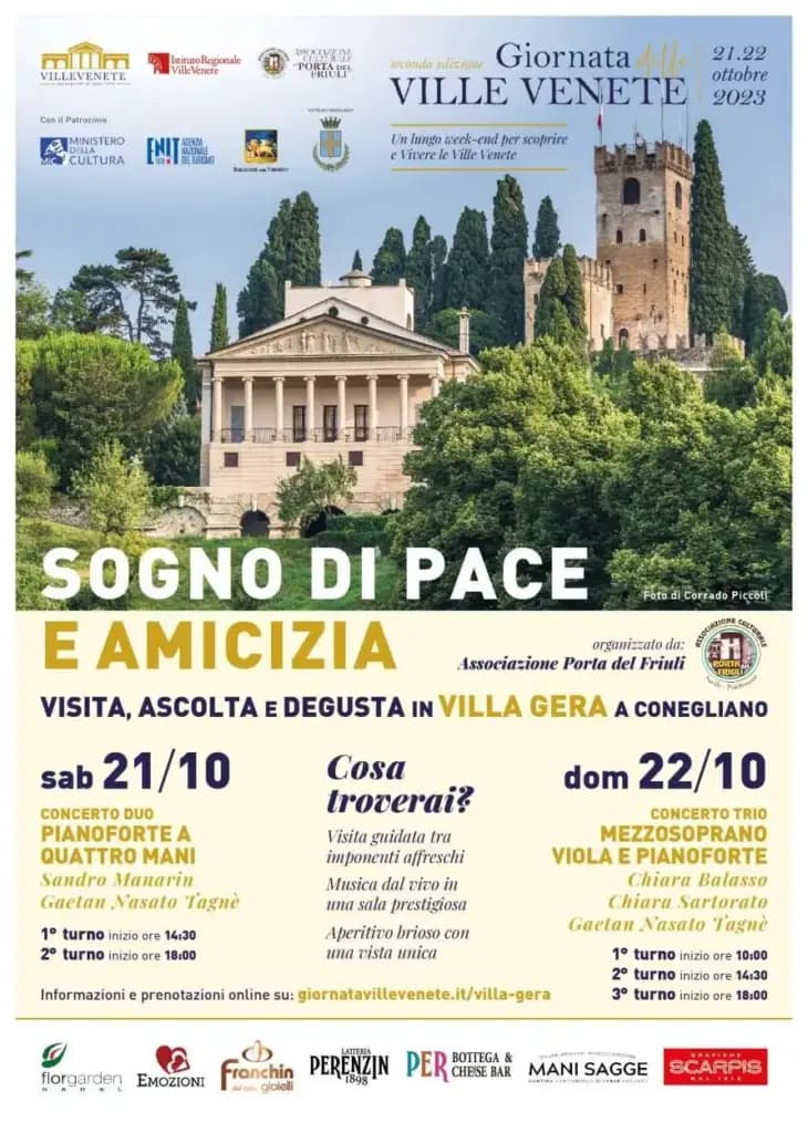 Giornata delle Ville Venete: 21, 22 ottobre 2023