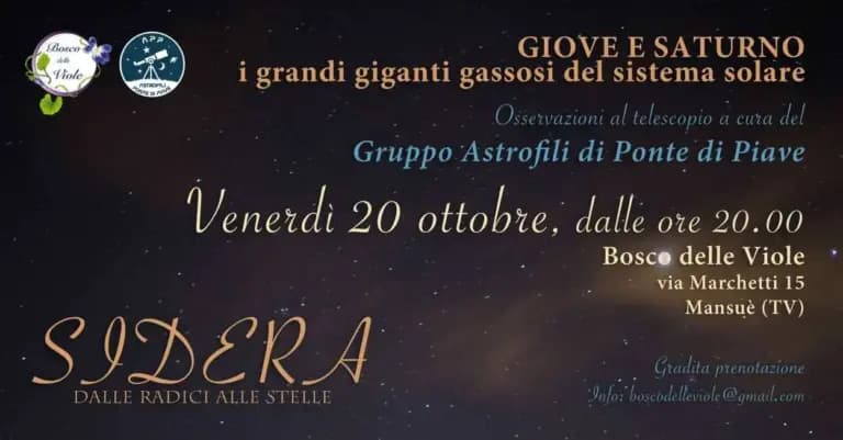 Sidera, from roots to the stars