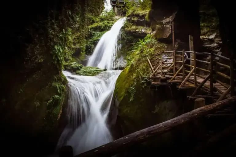 Il Parco Grotte del Caglieron a Fregona (TV)